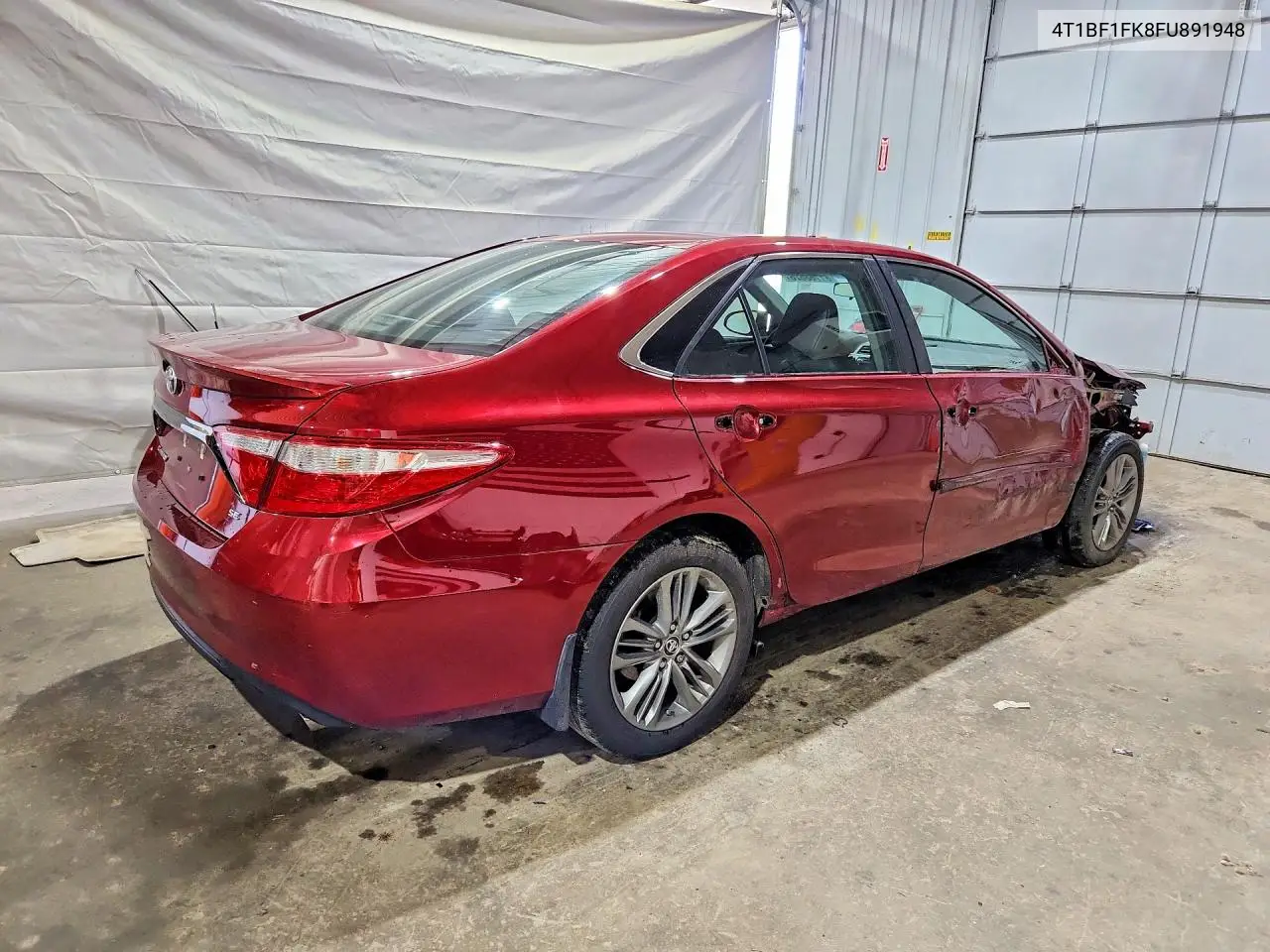 2015 Toyota Camry Se VIN: 4T1BF1FK8FU891948 Lot: 61768626
