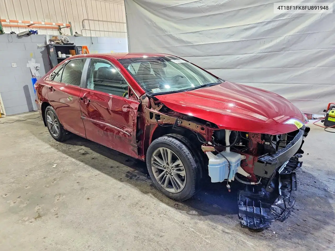 2015 Toyota Camry Se VIN: 4T1BF1FK8FU891948 Lot: 61768626