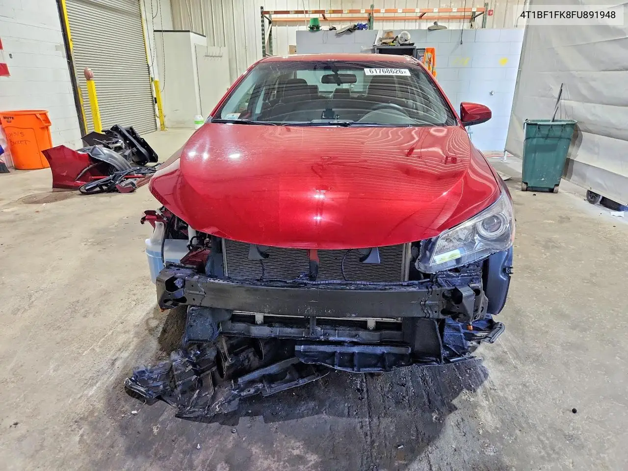 2015 Toyota Camry Se VIN: 4T1BF1FK8FU891948 Lot: 61768626