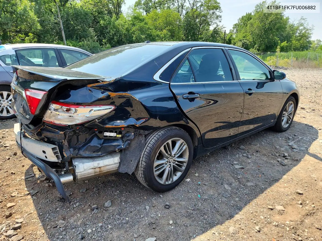 2015 Toyota Camry Se VIN: 4T1BF1FK7FU006882 Lot: 61805776