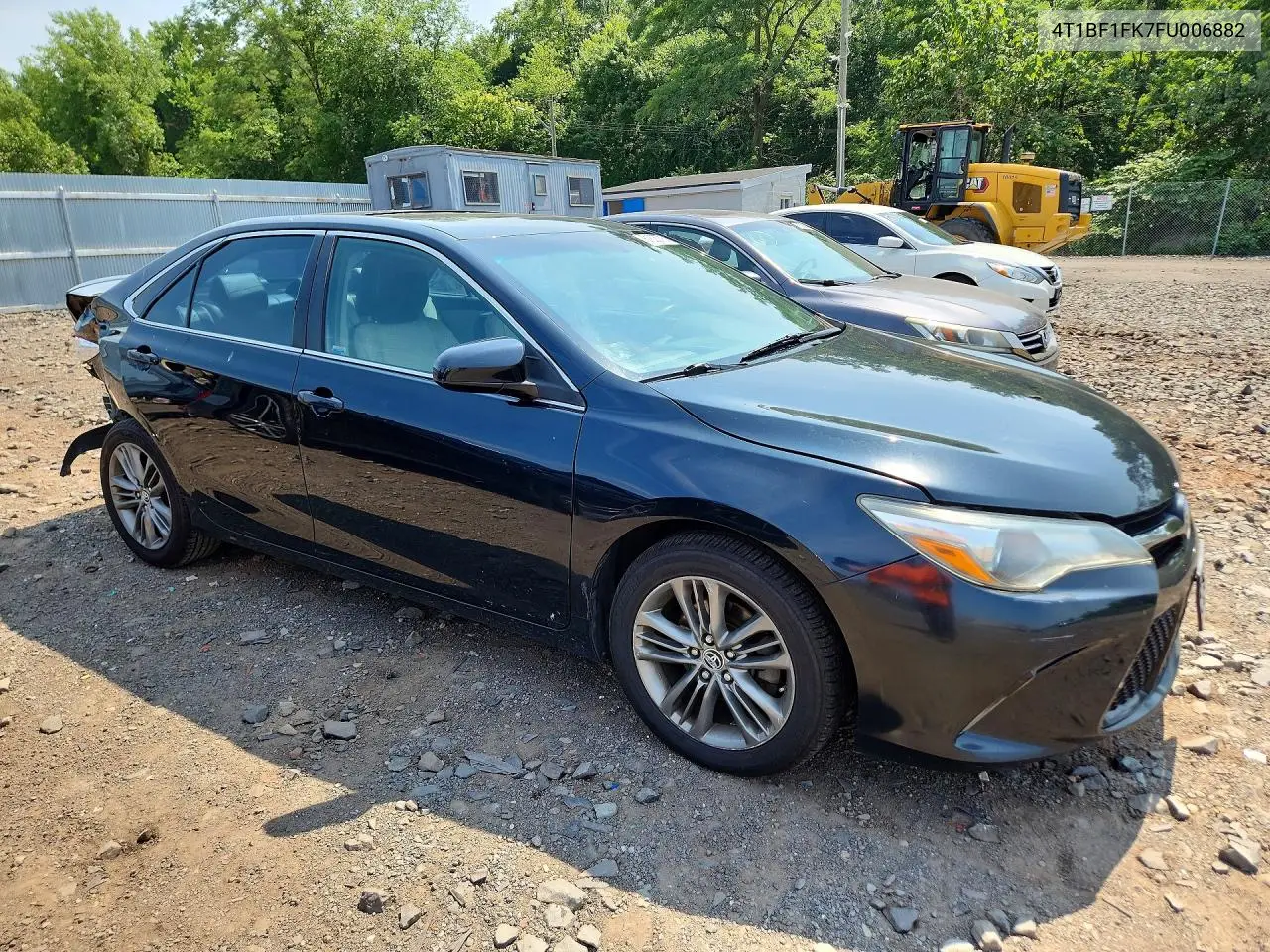 2015 Toyota Camry Se VIN: 4T1BF1FK7FU006882 Lot: 61805776