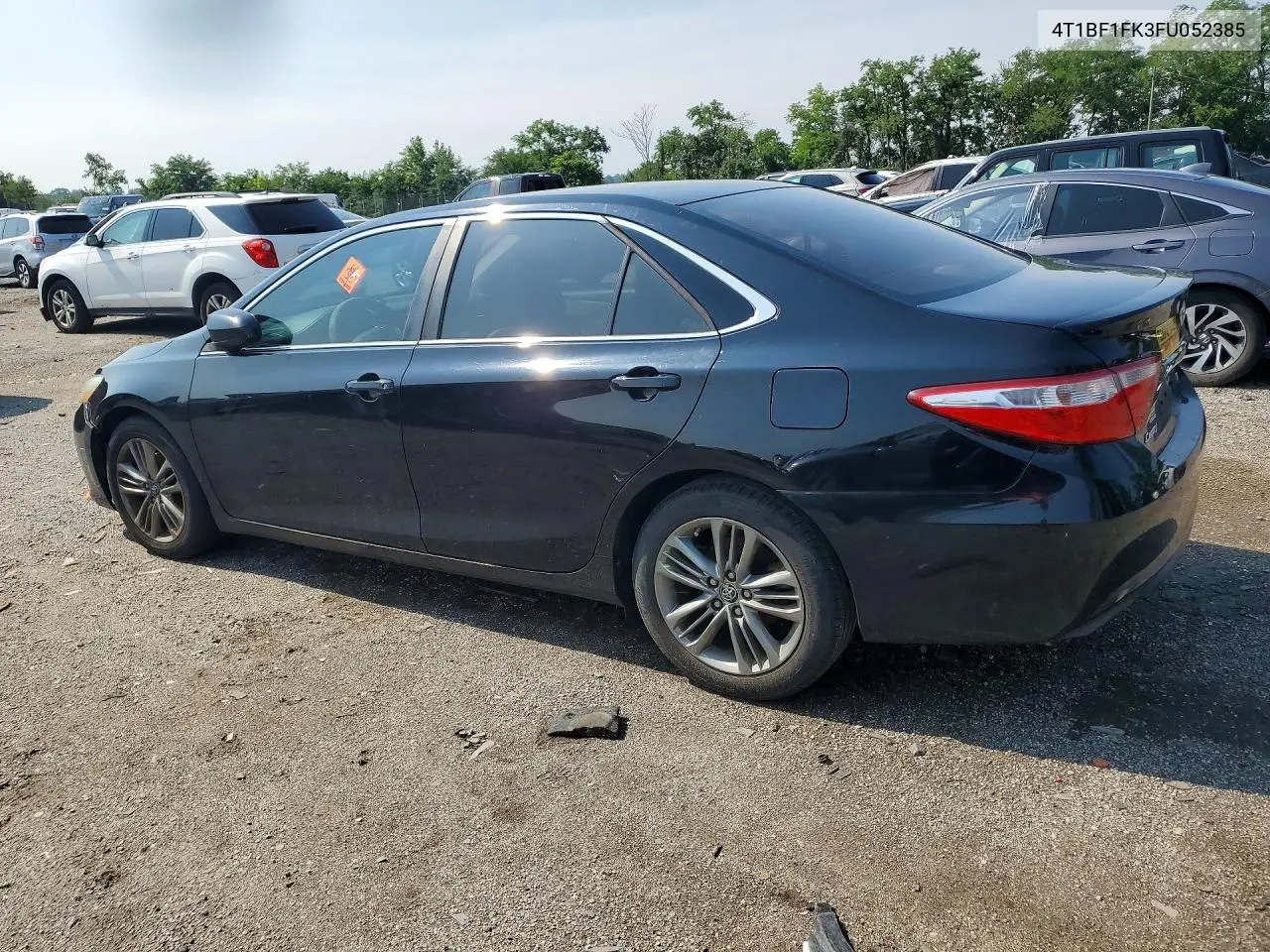 2015 Toyota Camry Se VIN: 4T1BF1FK3FU052385 Lot: 61902636