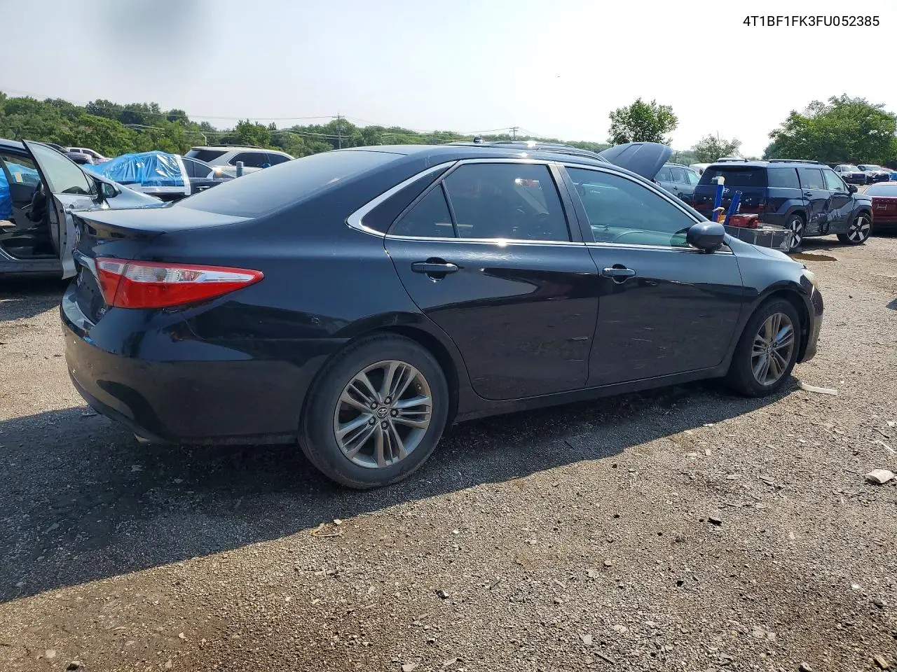 2015 Toyota Camry Se VIN: 4T1BF1FK3FU052385 Lot: 61902636
