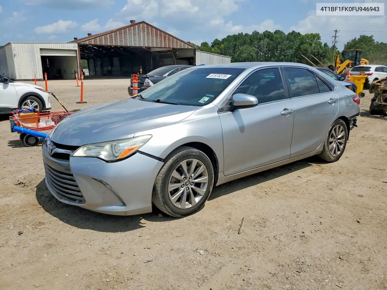 2015 Toyota Camry Xle VIN: 4T1BF1FK0FU946943 Lot: 61976376