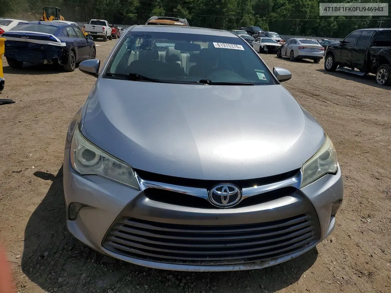 2015 Toyota Camry Xle VIN: 4T1BF1FK0FU946943 Lot: 61976376