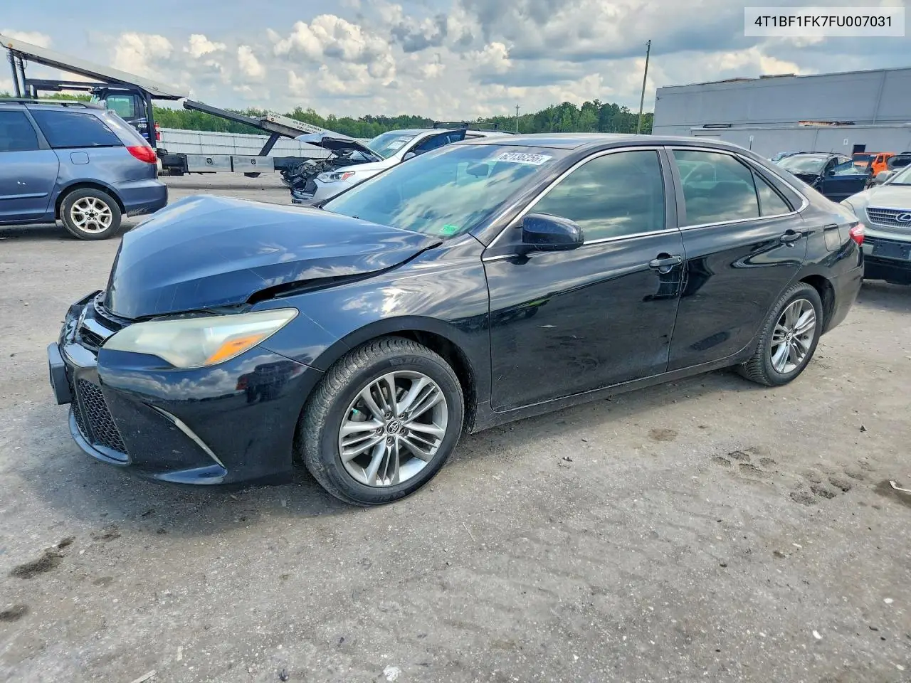 2015 Toyota Camry Se VIN: 4T1BF1FK7FU007031 Lot: 62136256