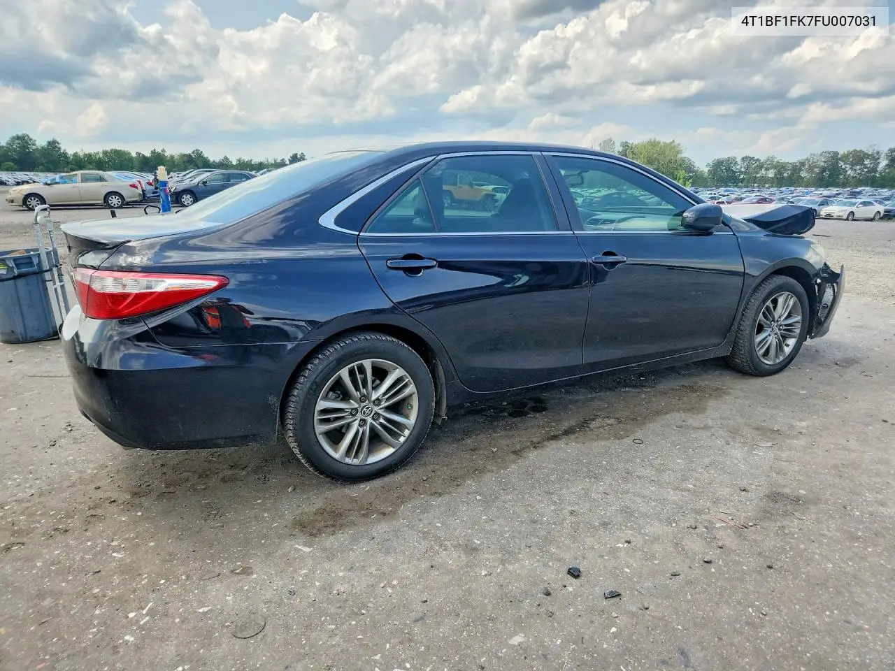 2015 Toyota Camry Se VIN: 4T1BF1FK7FU007031 Lot: 62136256