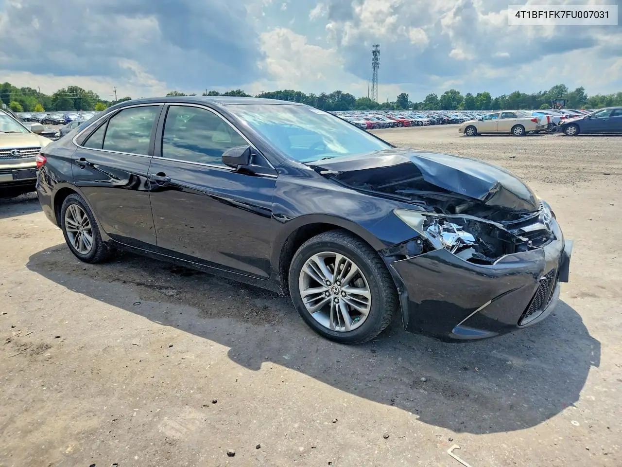 2015 Toyota Camry Se VIN: 4T1BF1FK7FU007031 Lot: 62136256