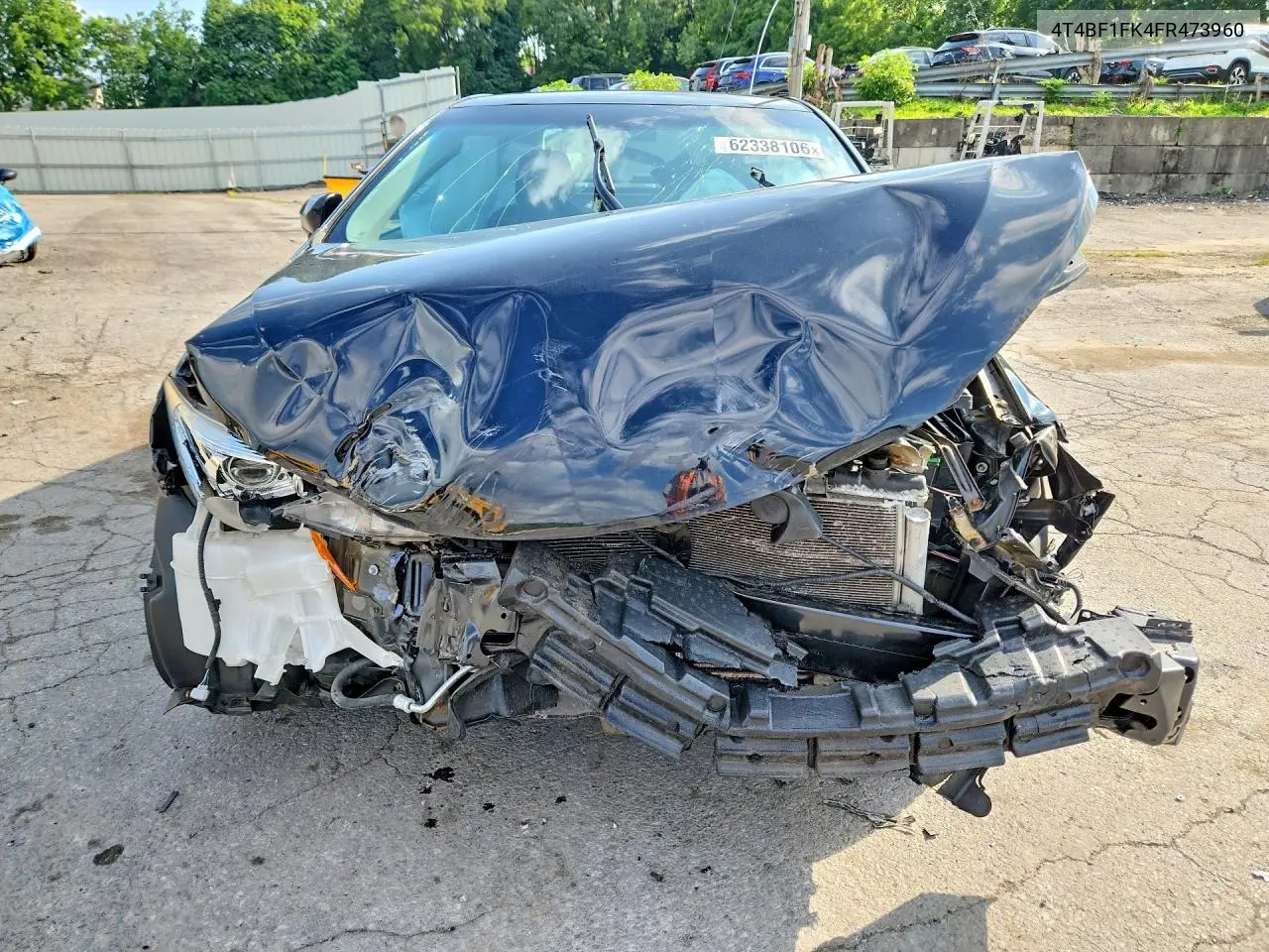 2015 Toyota Camry Le VIN: 4T4BF1FK4FR473960 Lot: 62338106