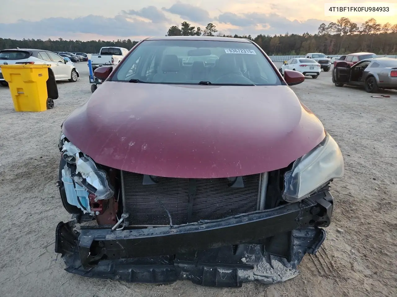4T1BF1FK0FU984933 2015 Toyota Camry