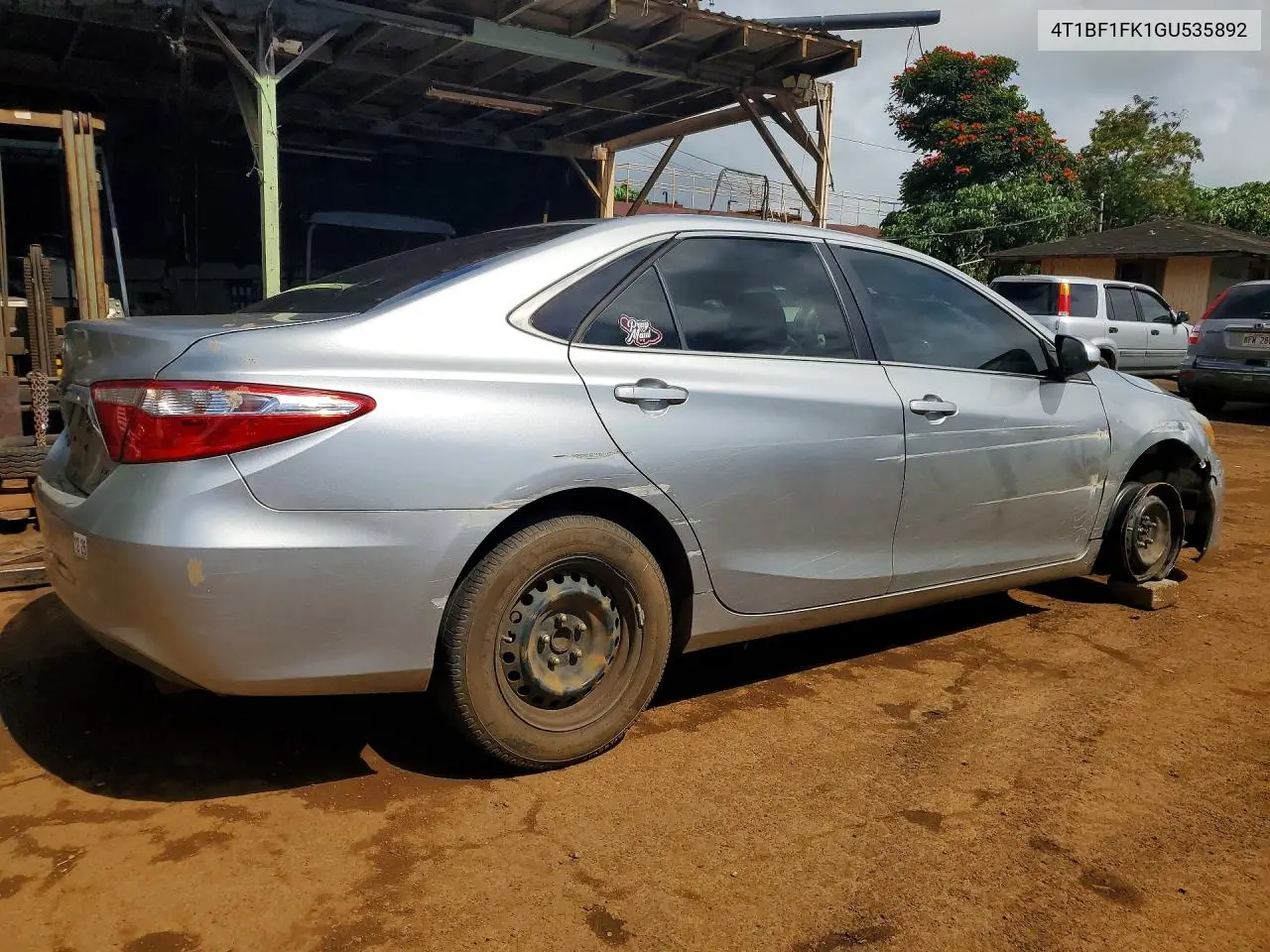 2016 Toyota Camry Le VIN: 4T1BF1FK1GU535892 Lot: 58491826