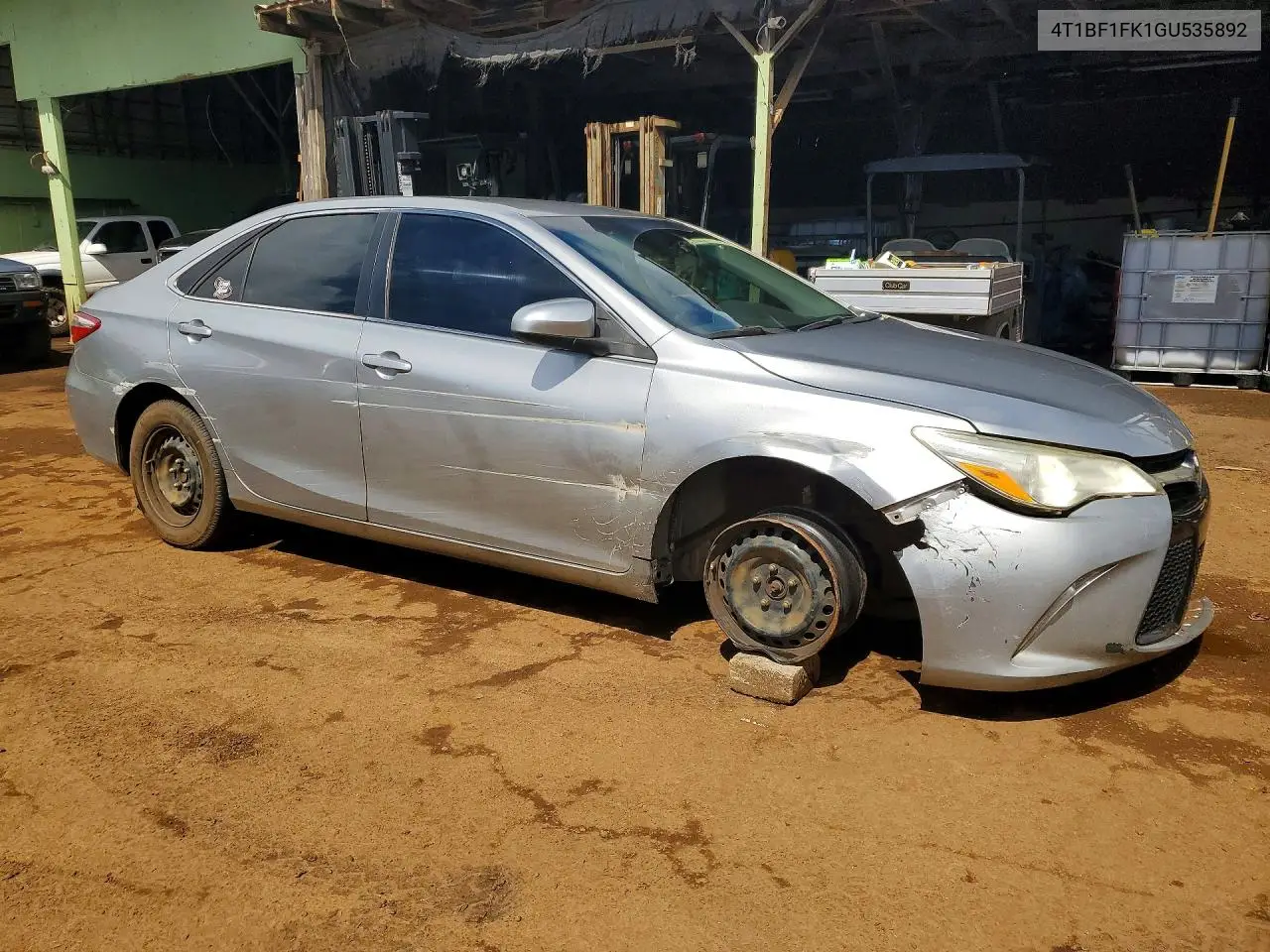 2016 Toyota Camry Le VIN: 4T1BF1FK1GU535892 Lot: 58491826