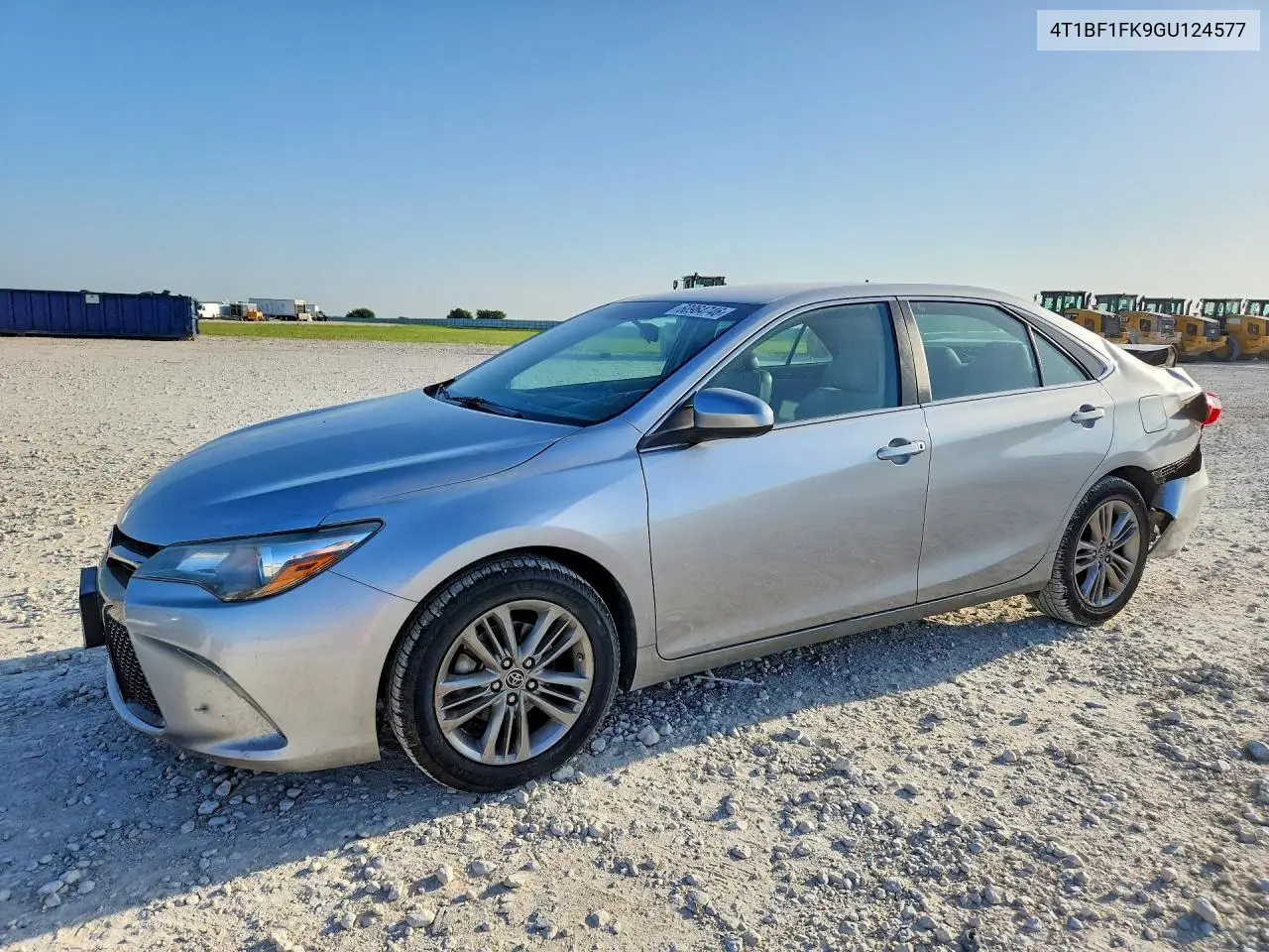 2016 Toyota Camry Se VIN: 4T1BF1FK9GU124577 Lot: 60964746