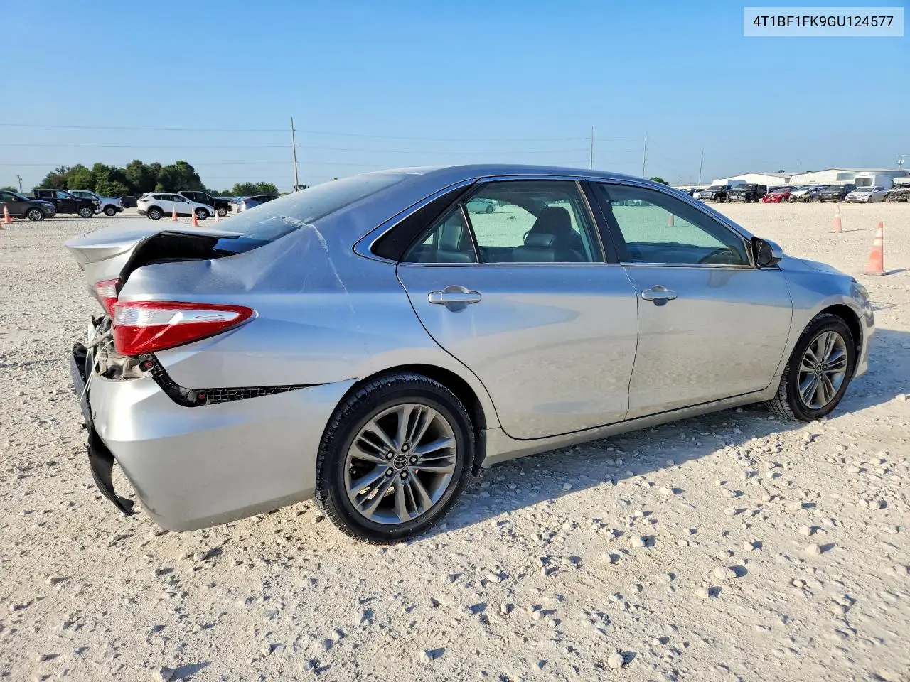 2016 Toyota Camry Se VIN: 4T1BF1FK9GU124577 Lot: 60964746