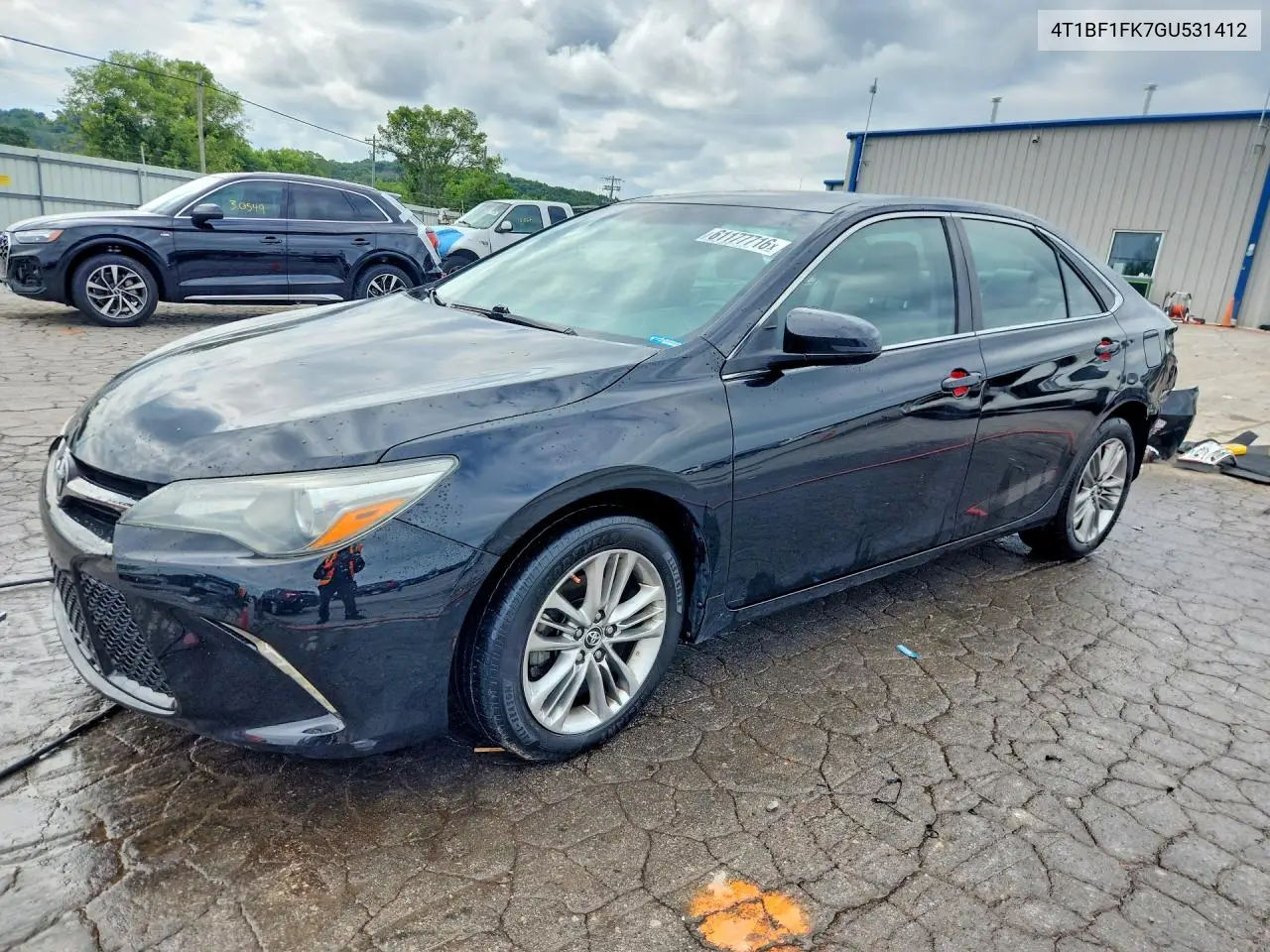 2016 Toyota Camry Se VIN: 4T1BF1FK7GU531412 Lot: 61177716