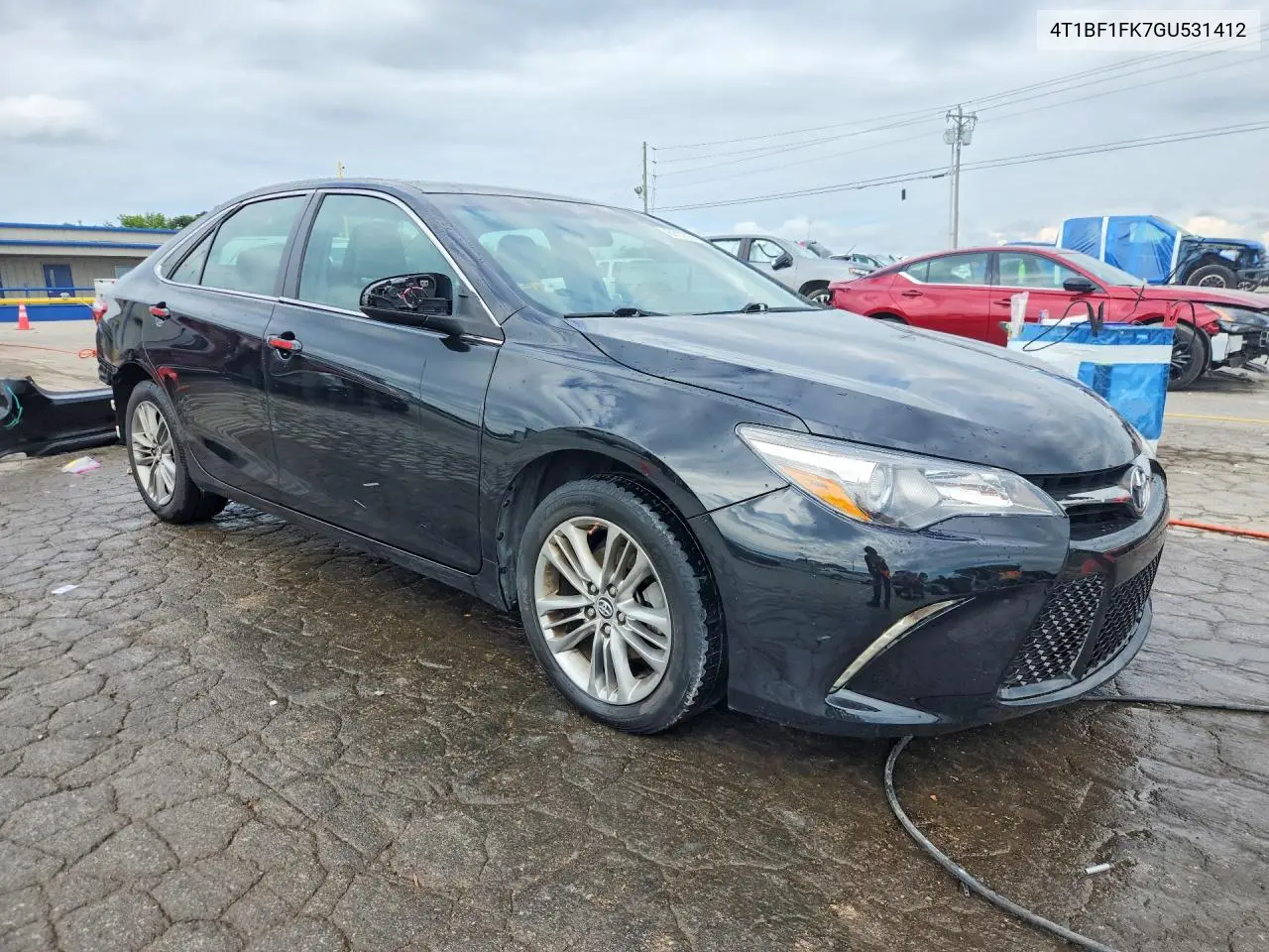 2016 Toyota Camry Se VIN: 4T1BF1FK7GU531412 Lot: 61177716