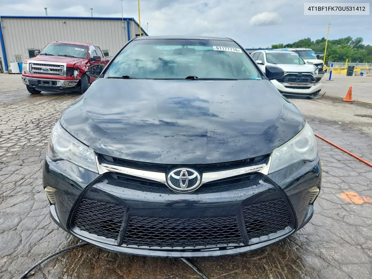 2016 Toyota Camry Se VIN: 4T1BF1FK7GU531412 Lot: 61177716