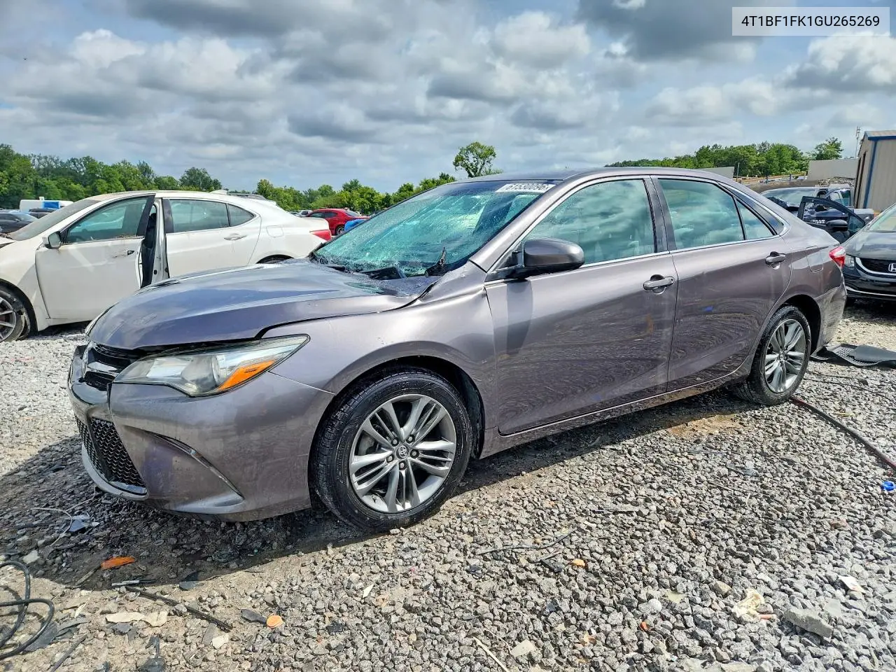 2016 Toyota Camry Se VIN: 4T1BF1FK1GU265269 Lot: 61530096
