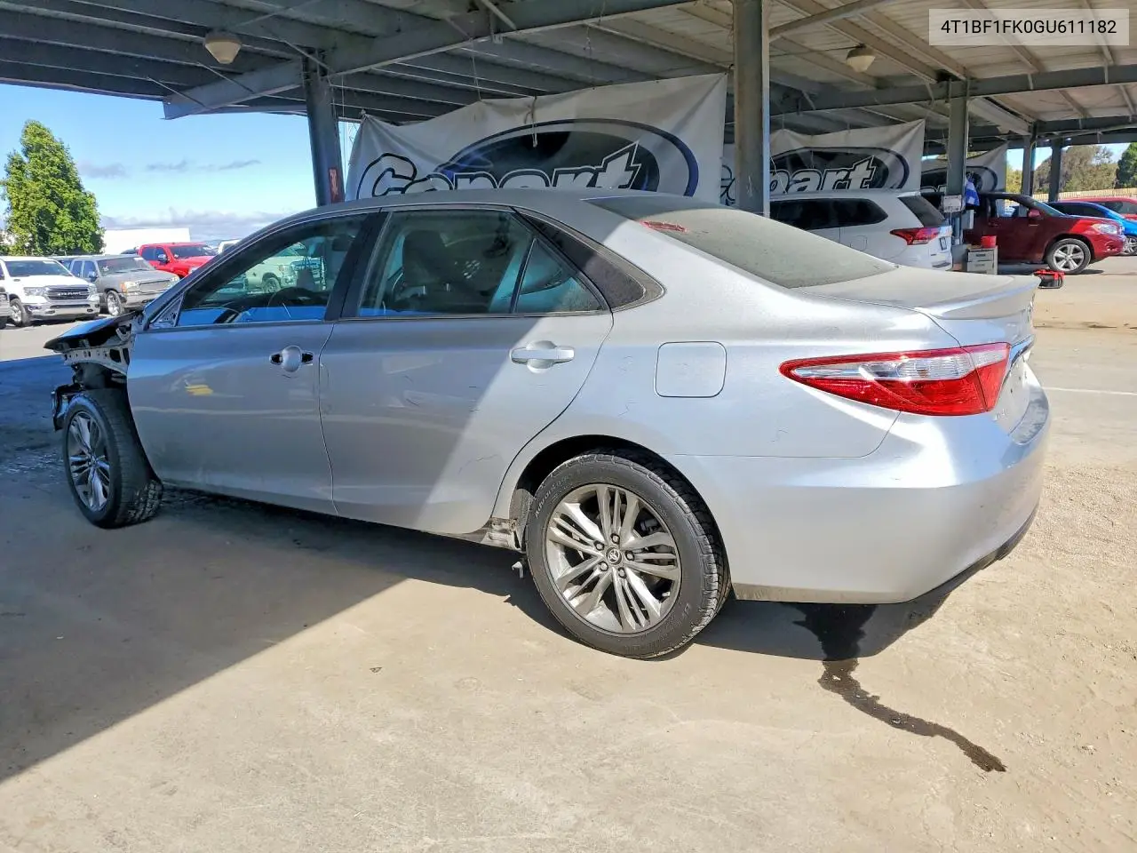 2016 Toyota Camry Se VIN: 4T1BF1FK0GU611182 Lot: 61704566