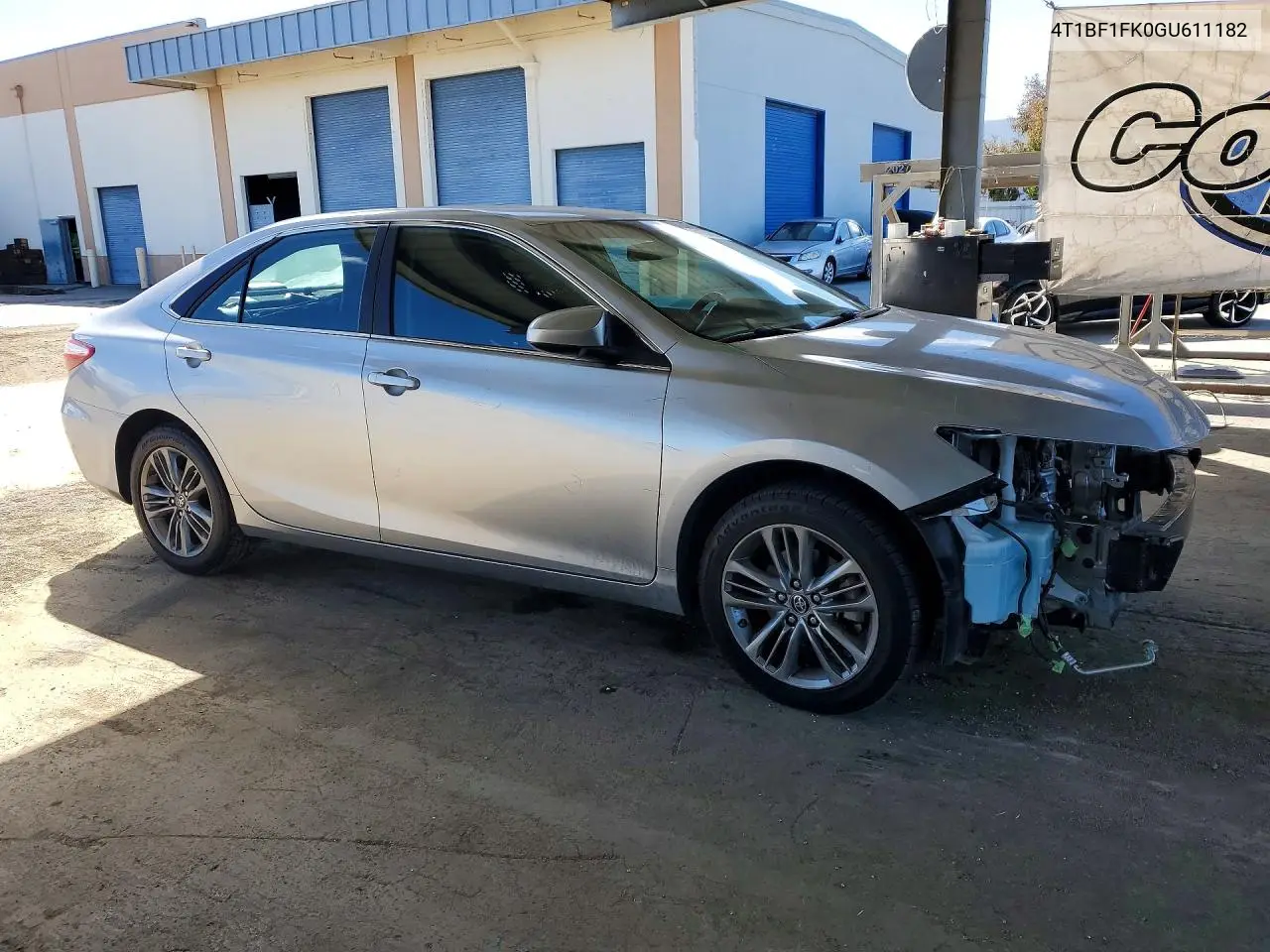 2016 Toyota Camry Se VIN: 4T1BF1FK0GU611182 Lot: 61704566