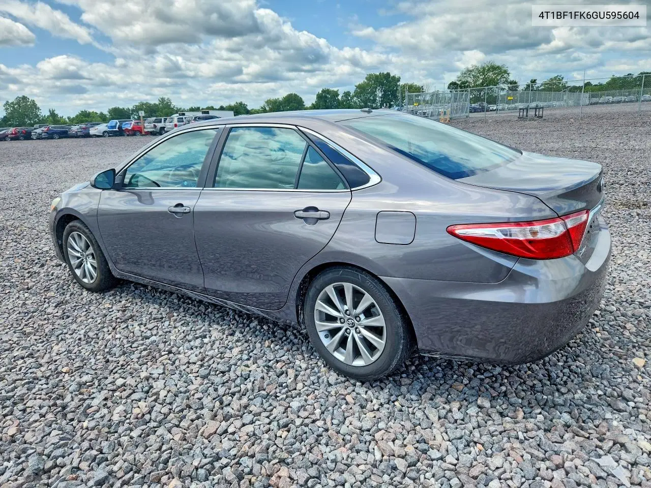2016 Toyota Camry Xle VIN: 4T1BF1FK6GU595604 Lot: 61806166