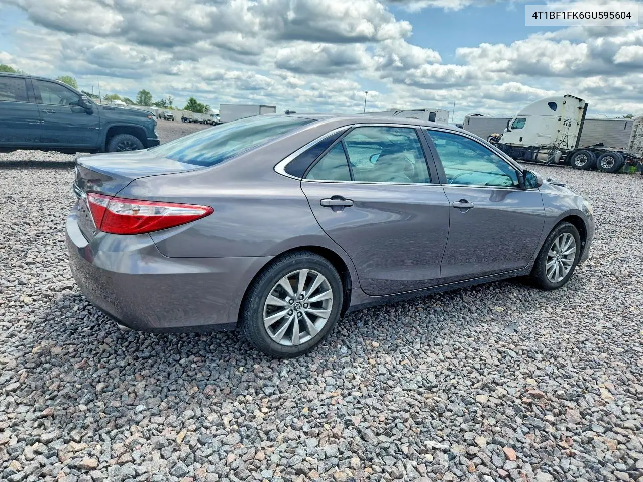 2016 Toyota Camry Xle VIN: 4T1BF1FK6GU595604 Lot: 61806166