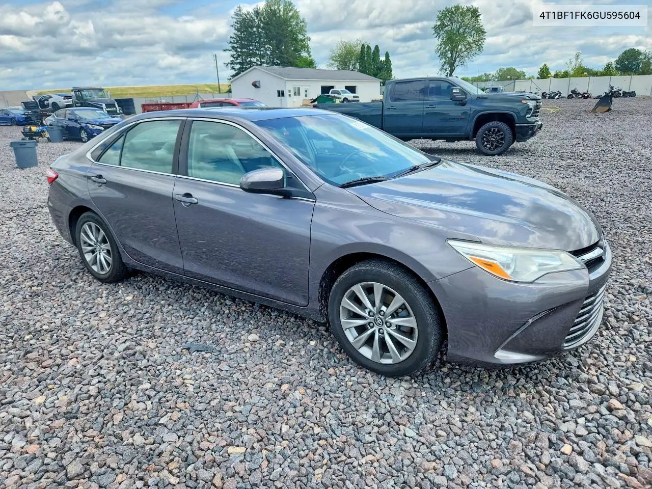 2016 Toyota Camry Xle VIN: 4T1BF1FK6GU595604 Lot: 61806166