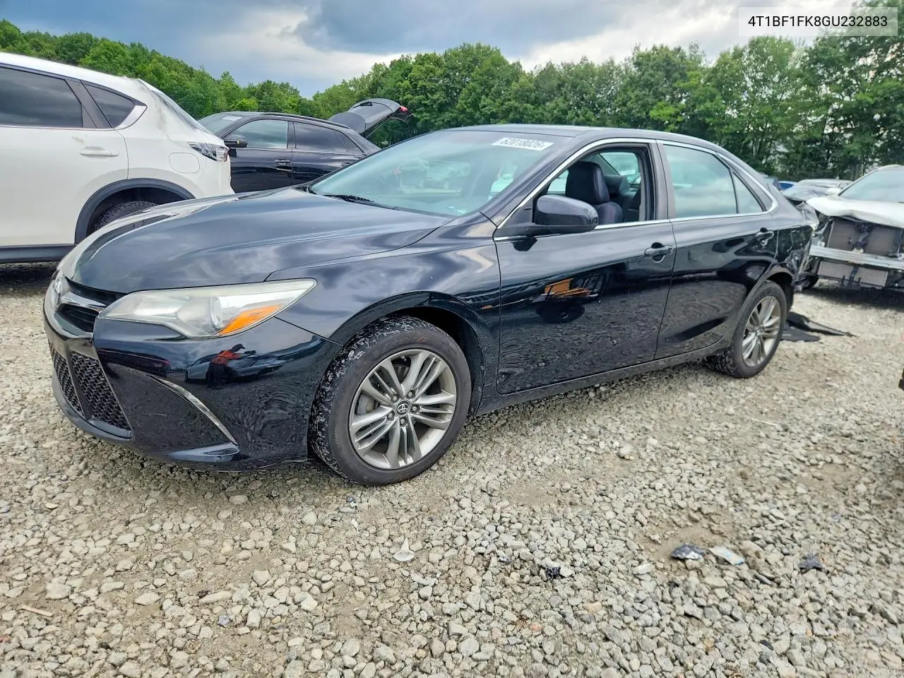 2016 Toyota Camry Se VIN: 4T1BF1FK8GU232883 Lot: 62018026