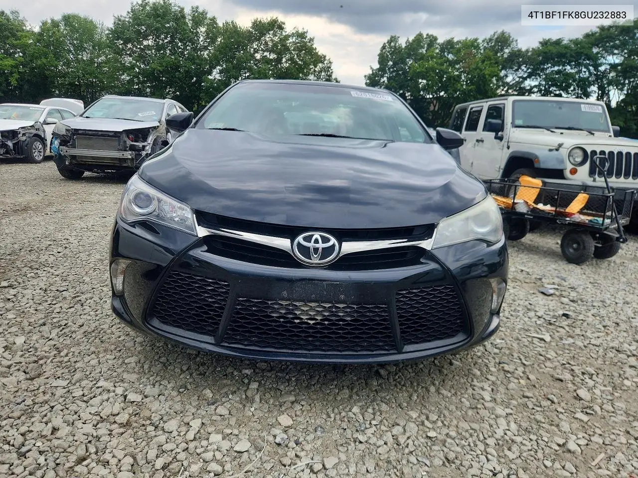2016 Toyota Camry Se VIN: 4T1BF1FK8GU232883 Lot: 62018026