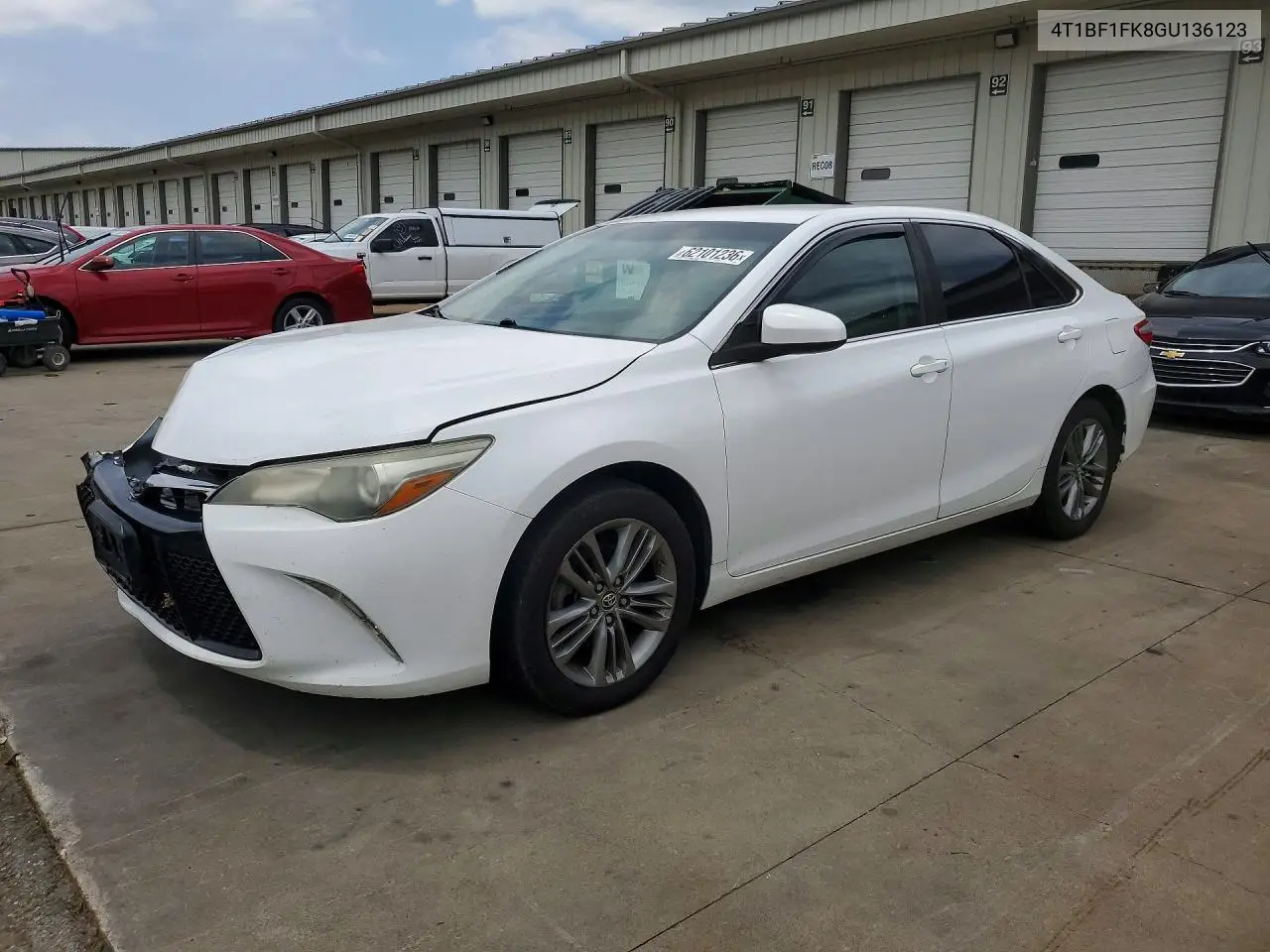 2016 Toyota Camry Se VIN: 4T1BF1FK8GU136123 Lot: 62101236