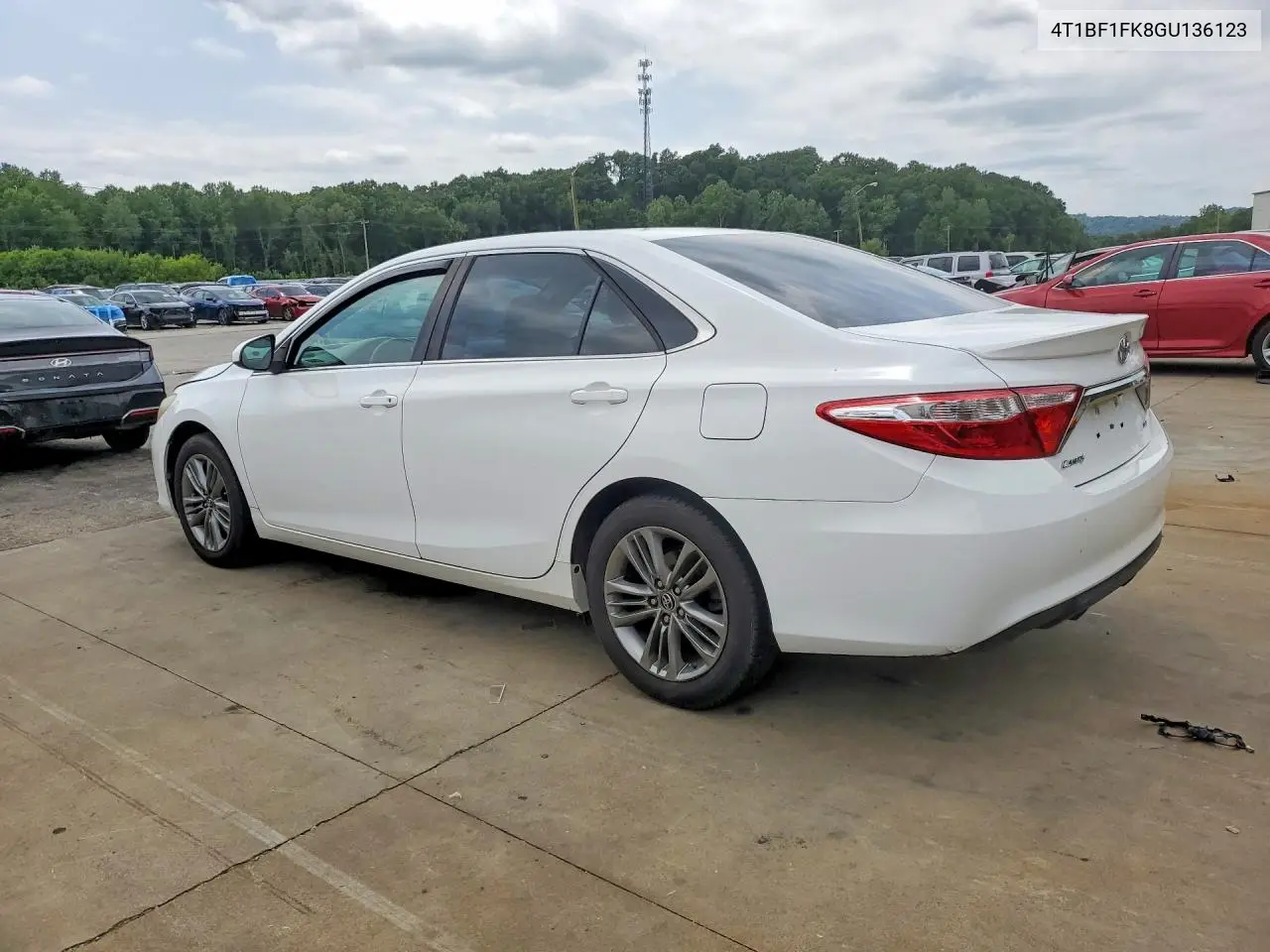 2016 Toyota Camry Se VIN: 4T1BF1FK8GU136123 Lot: 62101236