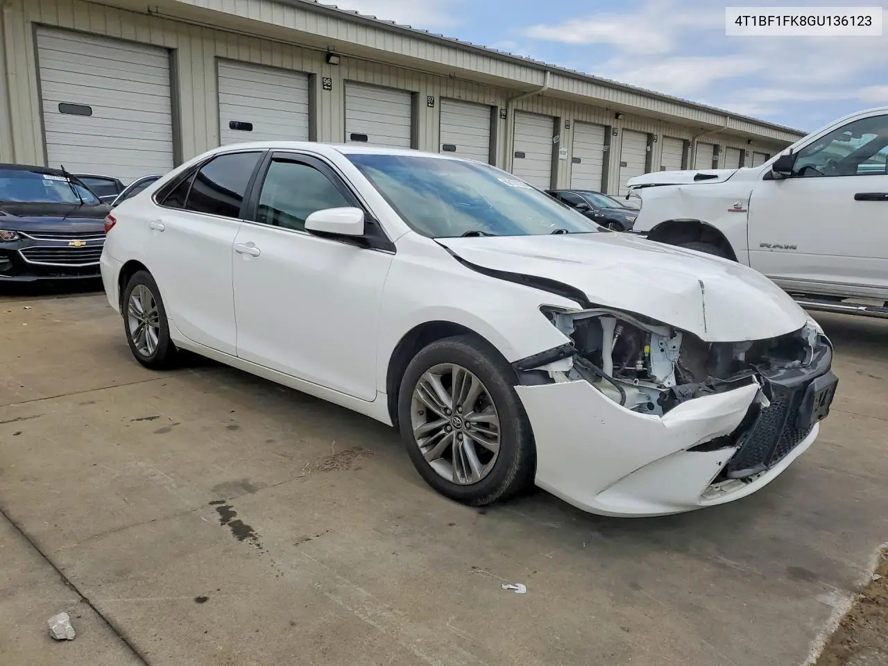 2016 Toyota Camry Se VIN: 4T1BF1FK8GU136123 Lot: 62101236