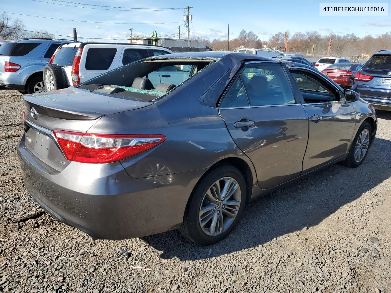 4T1BF1FK3HU416016 2017 Toyota Camry Le