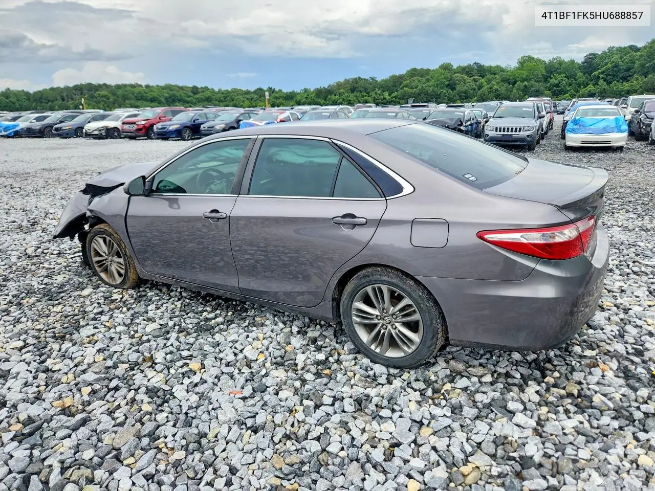 2017 Toyota Camry Se VIN: 4T1BF1FK5HU688857 Lot: 57913446