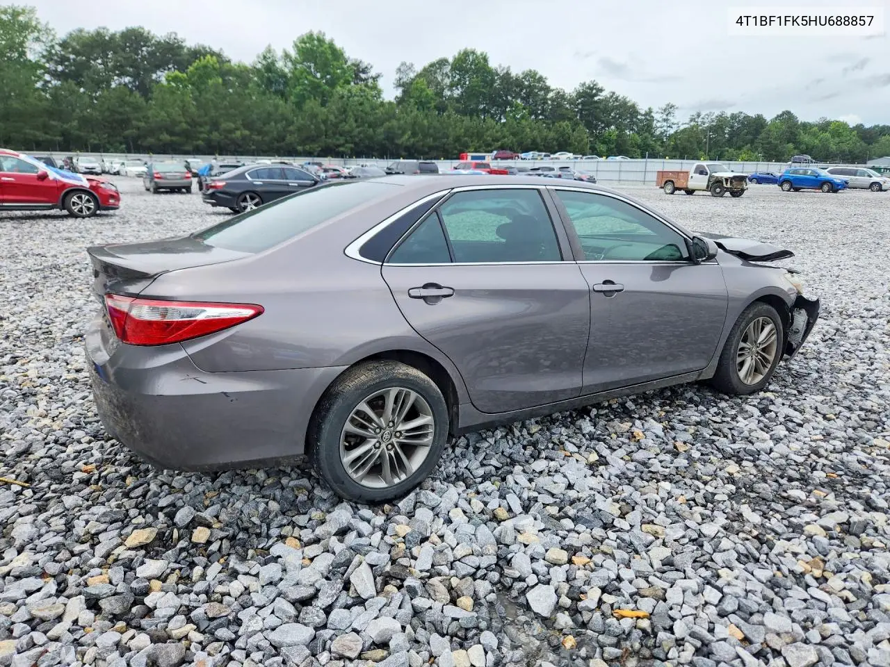 2017 Toyota Camry Se VIN: 4T1BF1FK5HU688857 Lot: 57913446