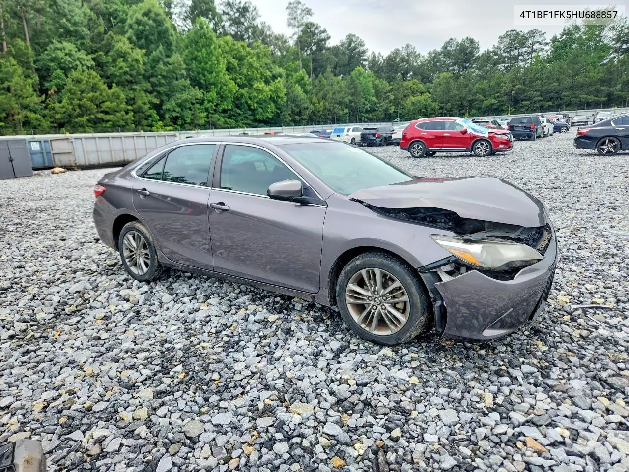2017 Toyota Camry Se VIN: 4T1BF1FK5HU688857 Lot: 57913446