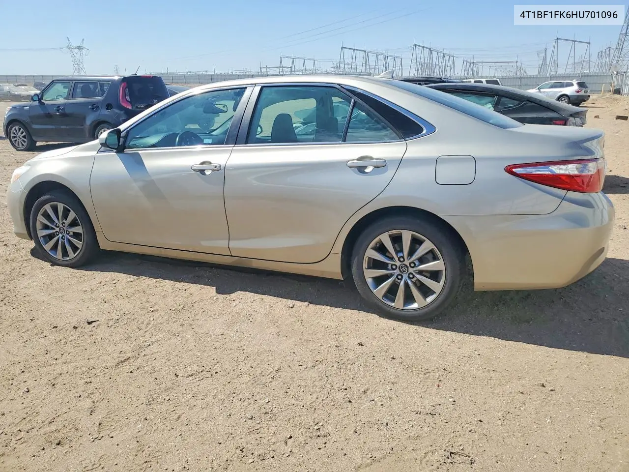 2017 Toyota Camry Xle VIN: 4T1BF1FK6HU701096 Lot: 58346796