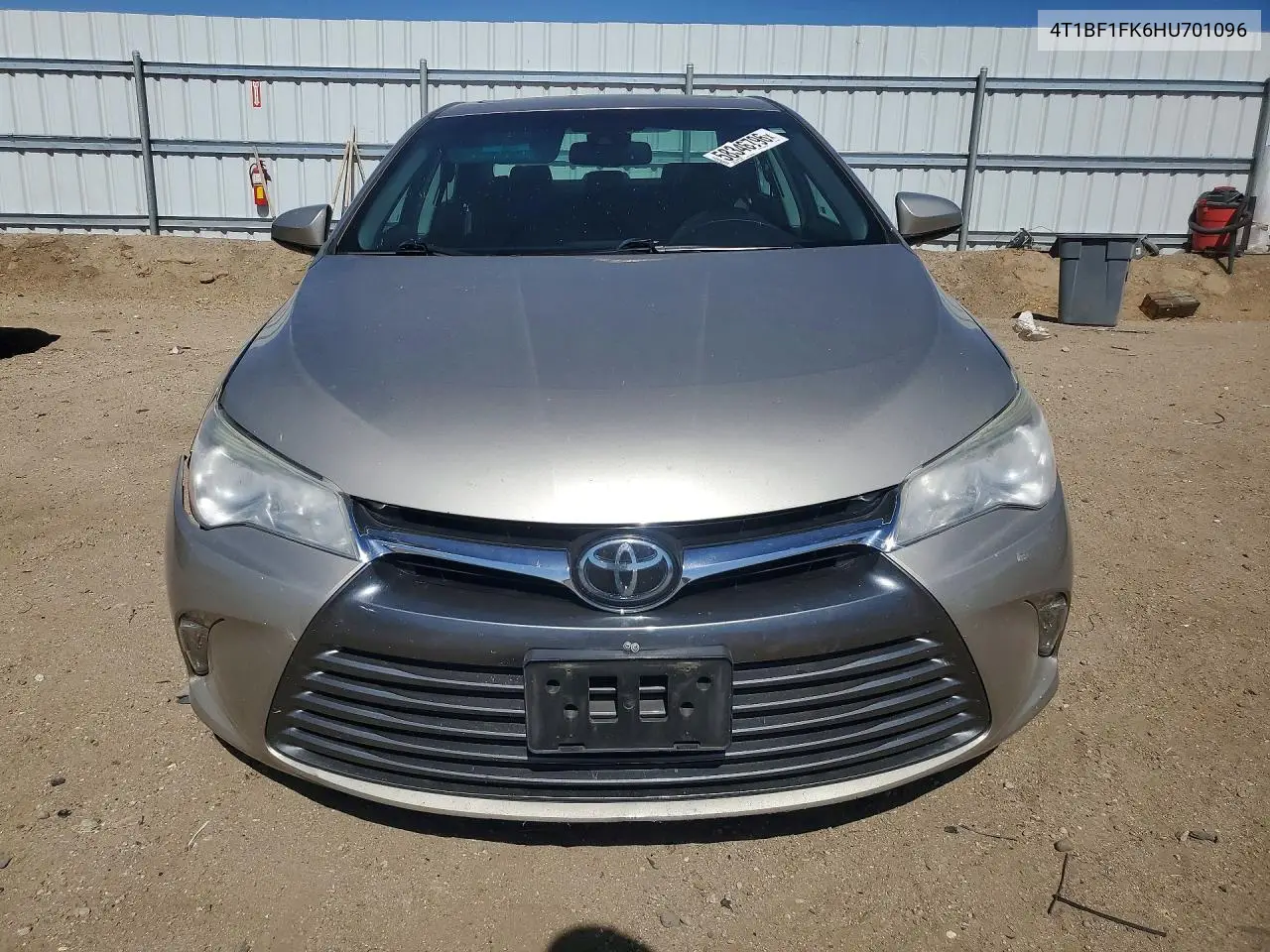 2017 Toyota Camry Xle VIN: 4T1BF1FK6HU701096 Lot: 58346796