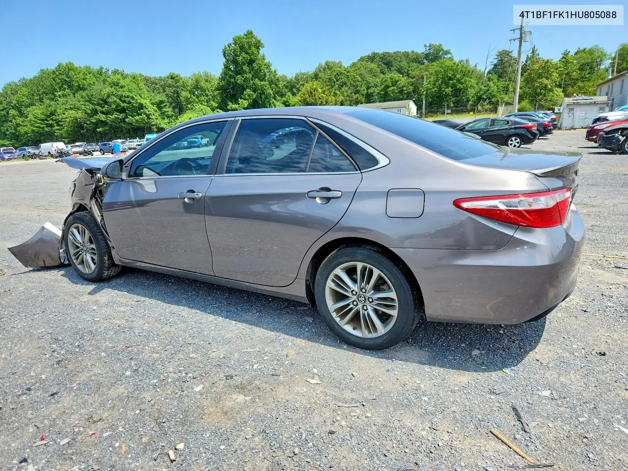 2017 Toyota Camry Se VIN: 4T1BF1FK1HU805088 Lot: 61516126