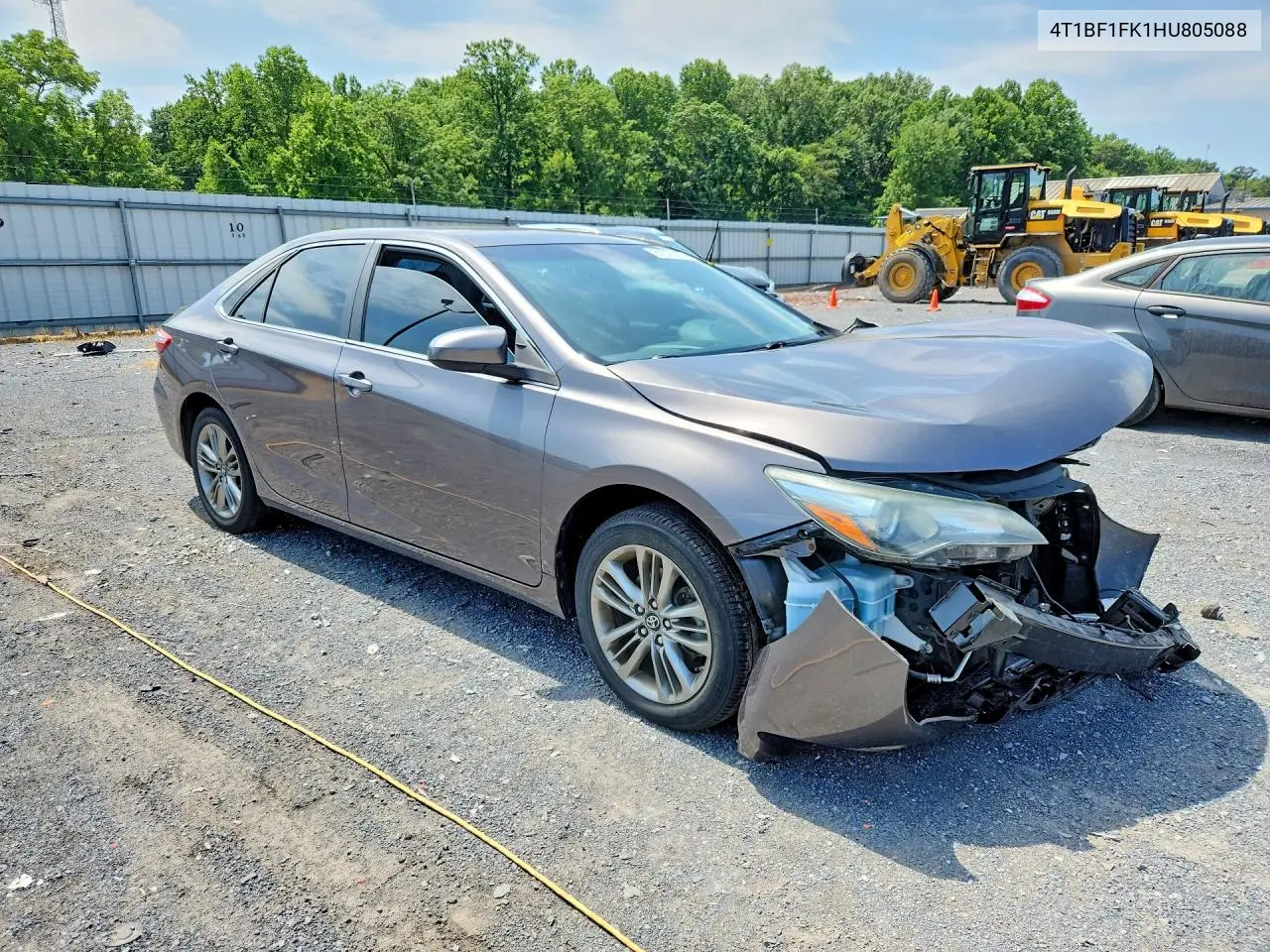2017 Toyota Camry Se VIN: 4T1BF1FK1HU805088 Lot: 61516126