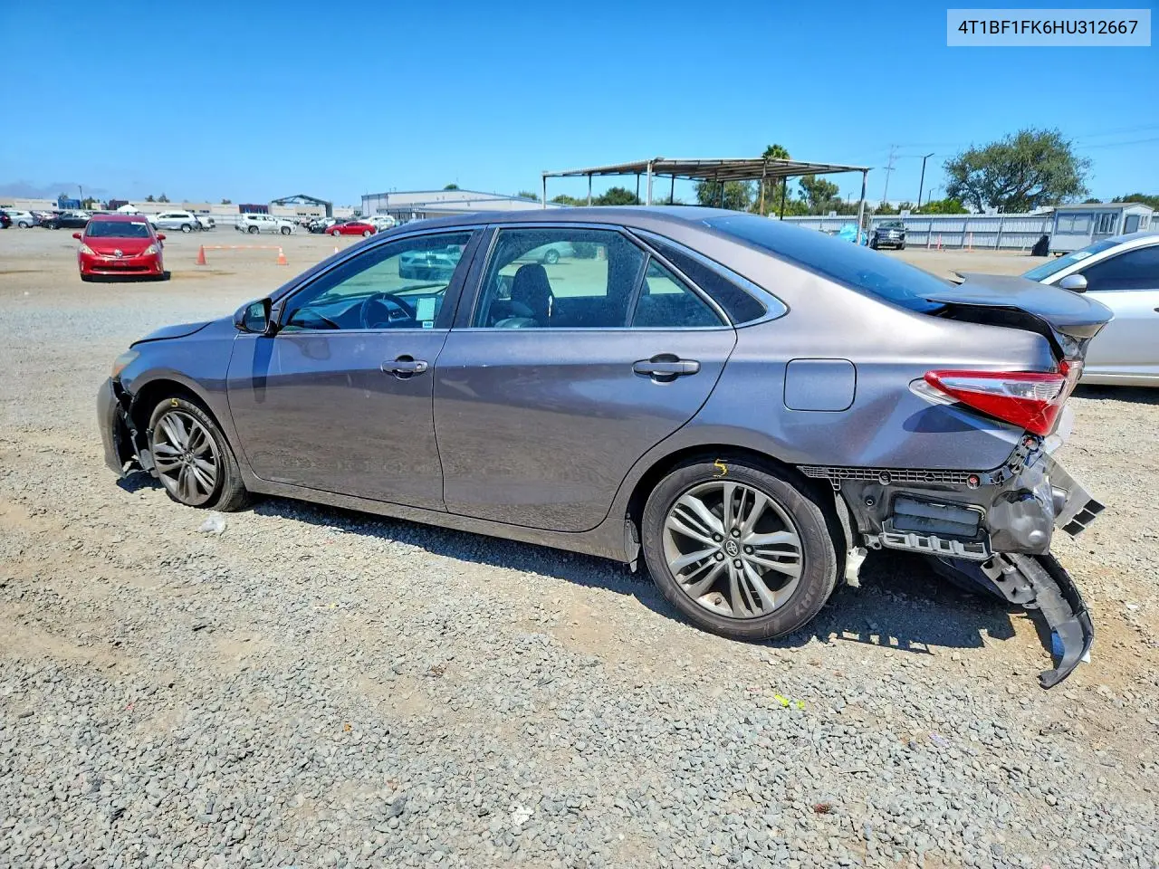 2017 Toyota Camry Se VIN: 4T1BF1FK6HU312667 Lot: 61561616