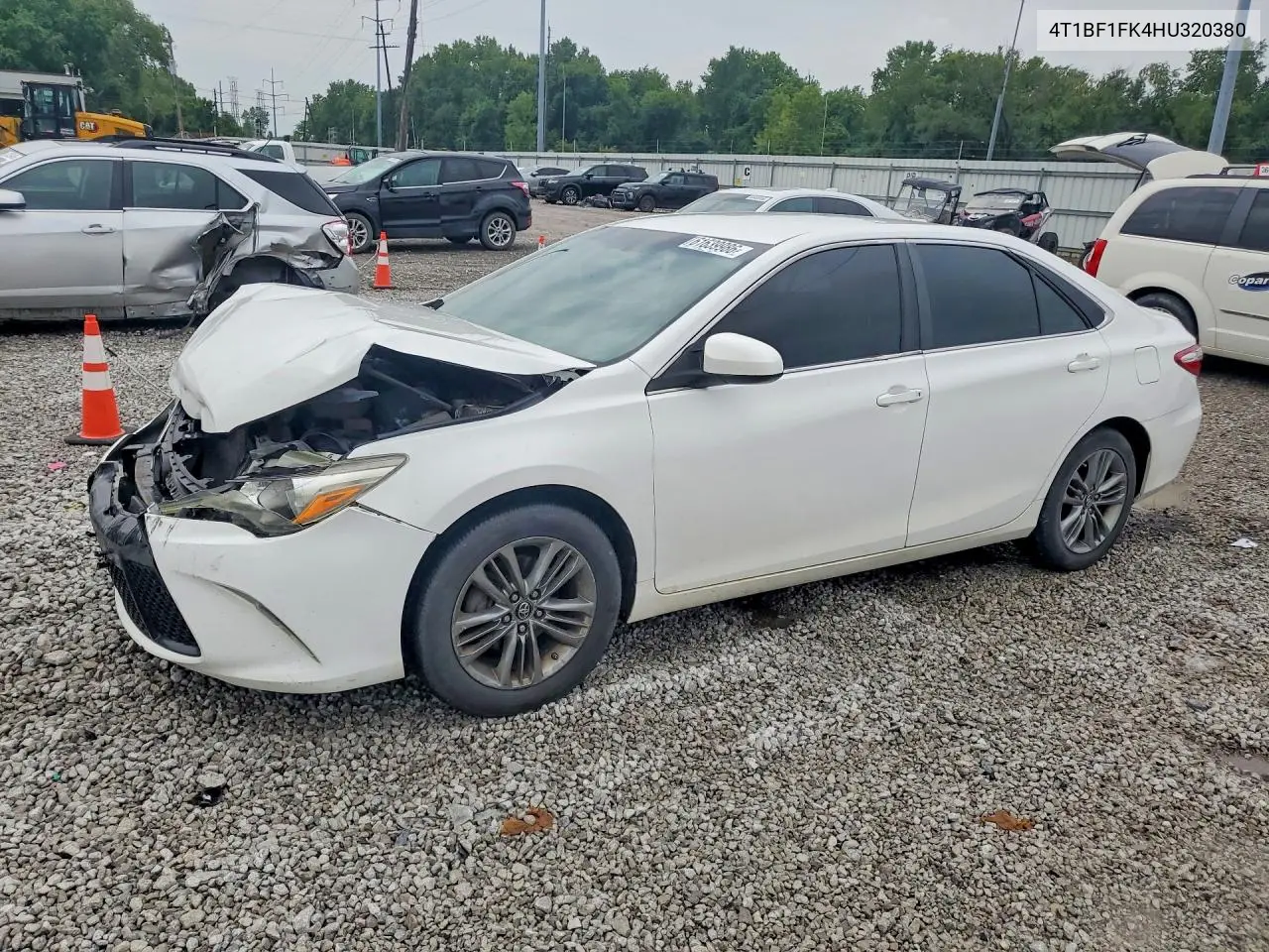 2017 Toyota Camry Se VIN: 4T1BF1FK4HU320380 Lot: 61639986
