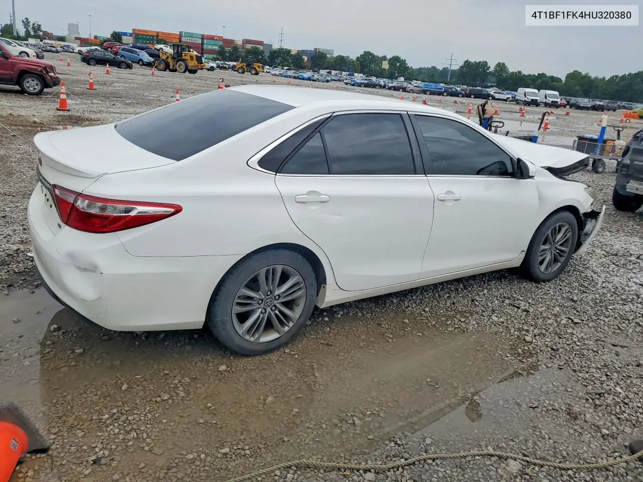 2017 Toyota Camry Se VIN: 4T1BF1FK4HU320380 Lot: 61639986