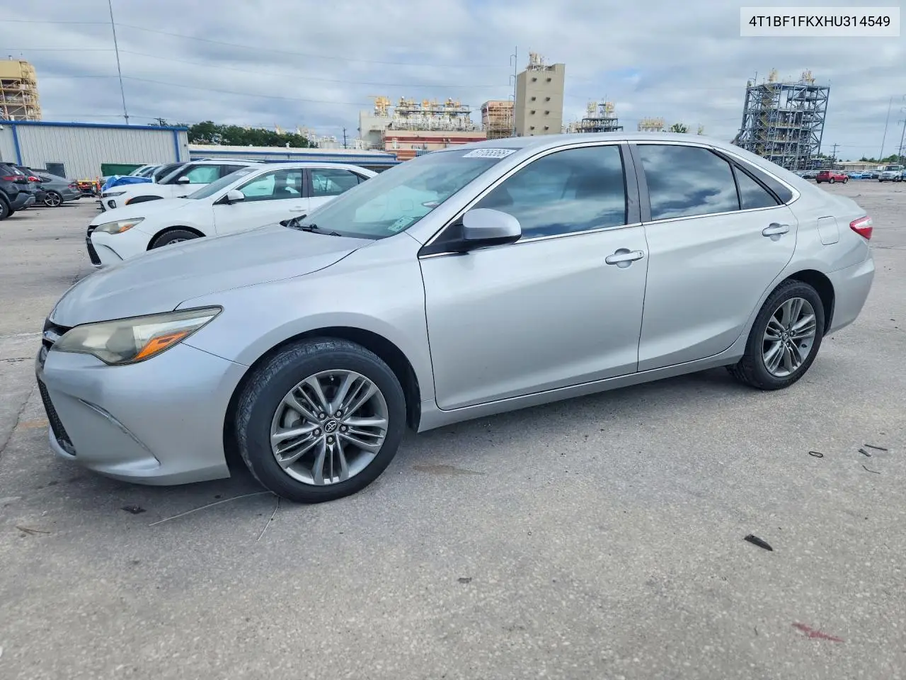 2017 Toyota Camry Se VIN: 4T1BF1FKXHU314549 Lot: 61765366