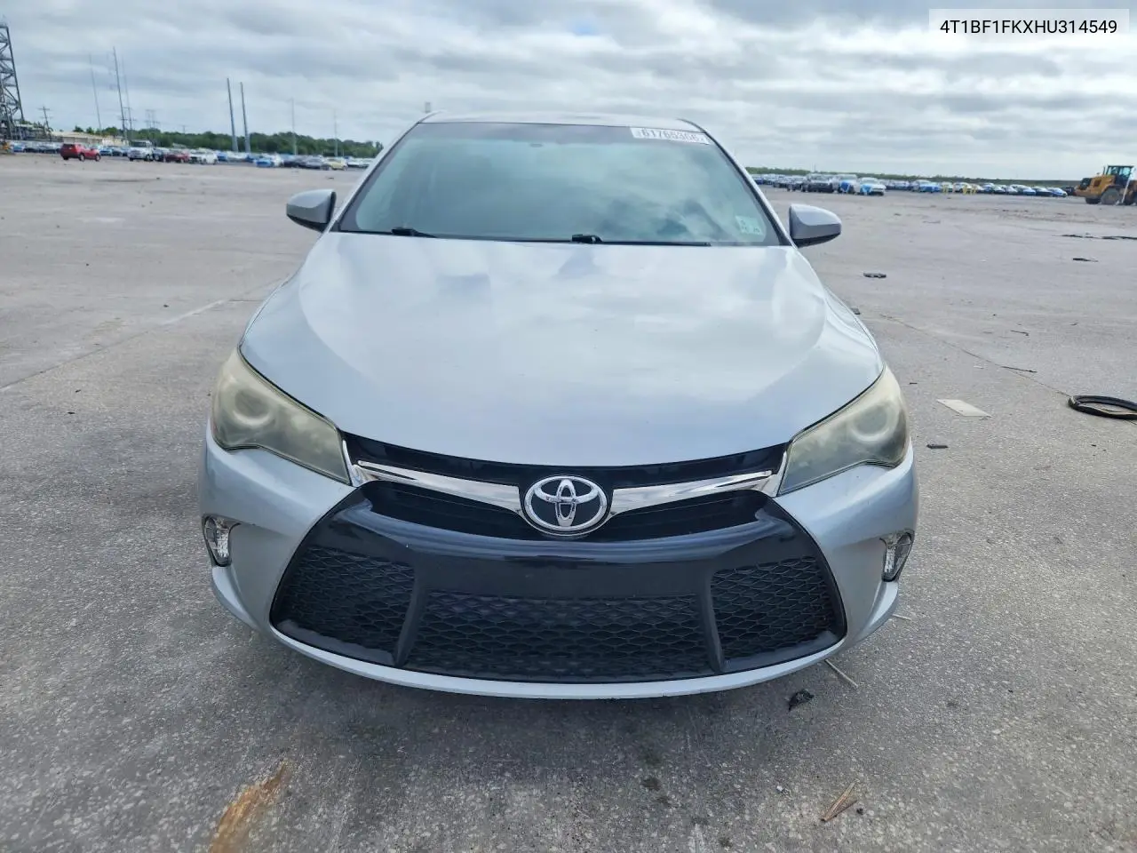 2017 Toyota Camry Se VIN: 4T1BF1FKXHU314549 Lot: 61765366