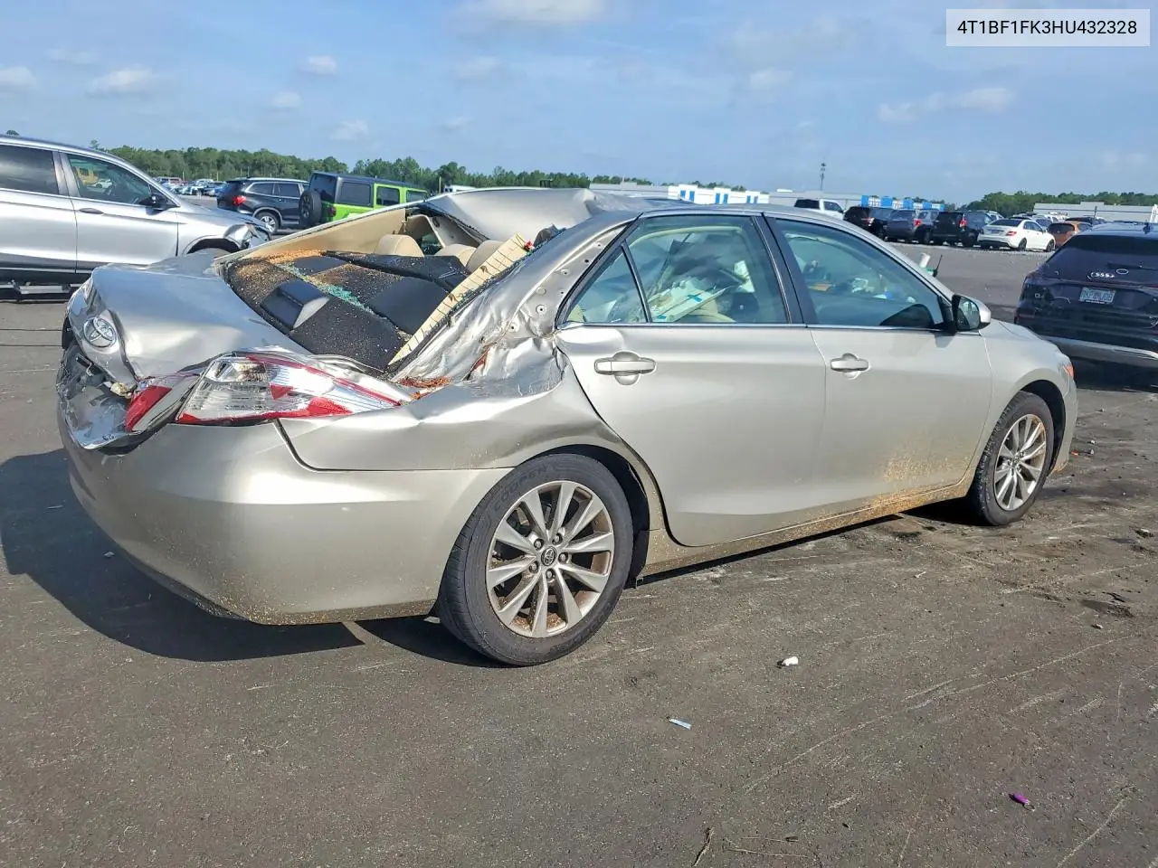 2017 Toyota Camry Xle VIN: 4T1BF1FK3HU432328 Lot: 61908206
