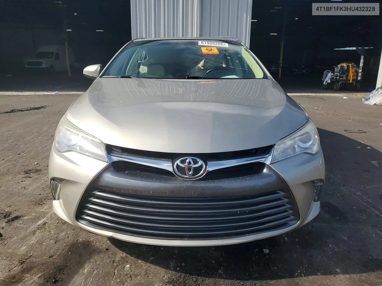 2017 Toyota Camry Xle VIN: 4T1BF1FK3HU432328 Lot: 61908206