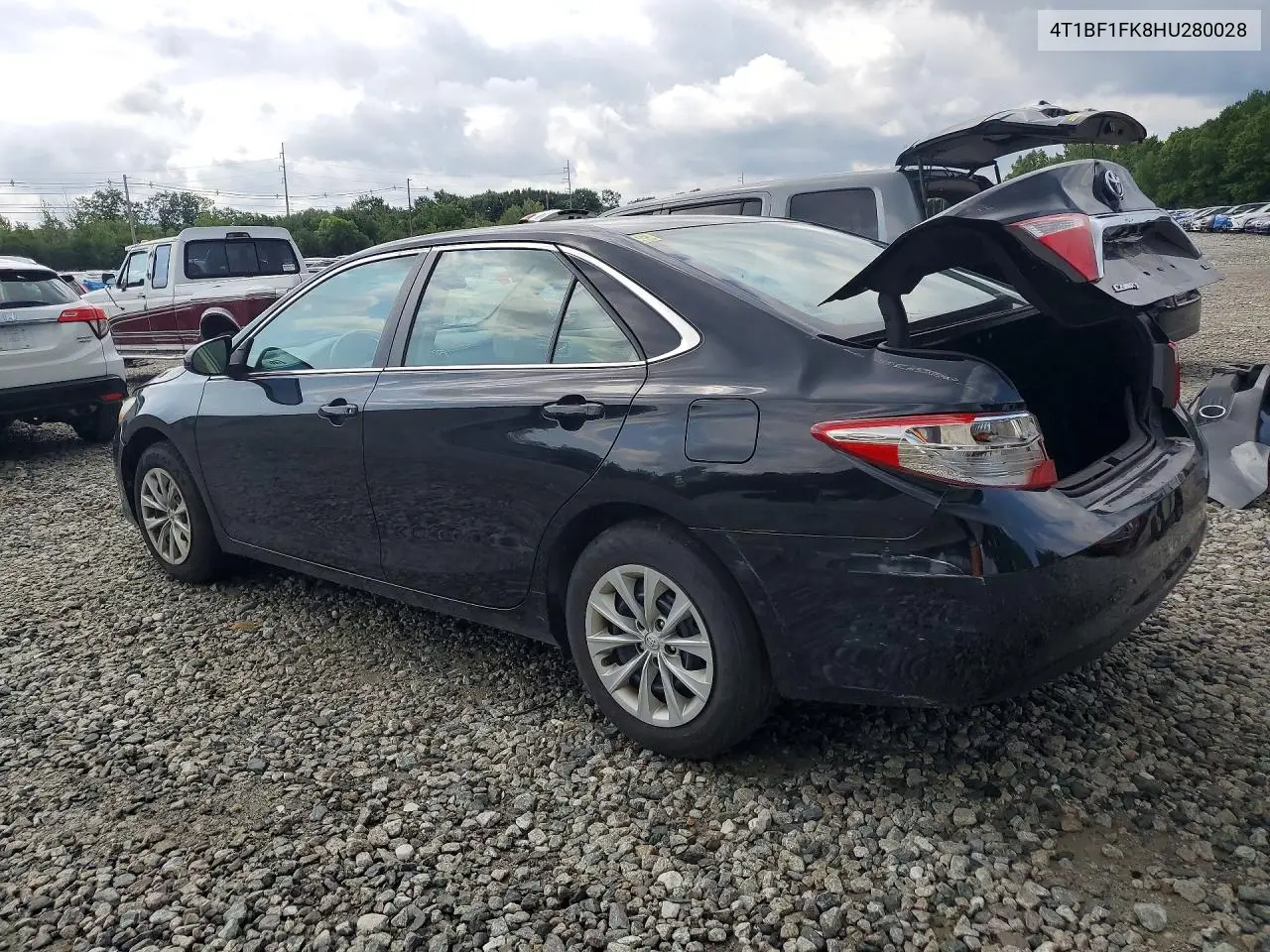 2017 Toyota Camry Le VIN: 4T1BF1FK8HU280028 Lot: 61908536