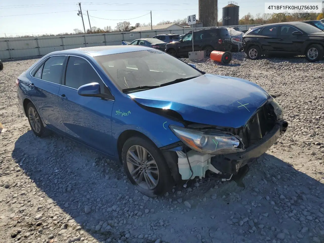 4T1BF1FK0HU756305 2017 Toyota Camry Le
