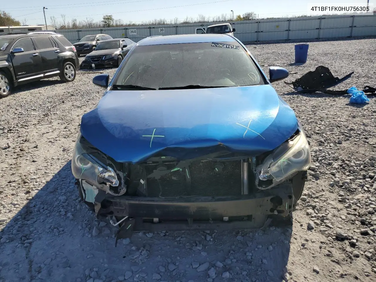 4T1BF1FK0HU756305 2017 Toyota Camry Le